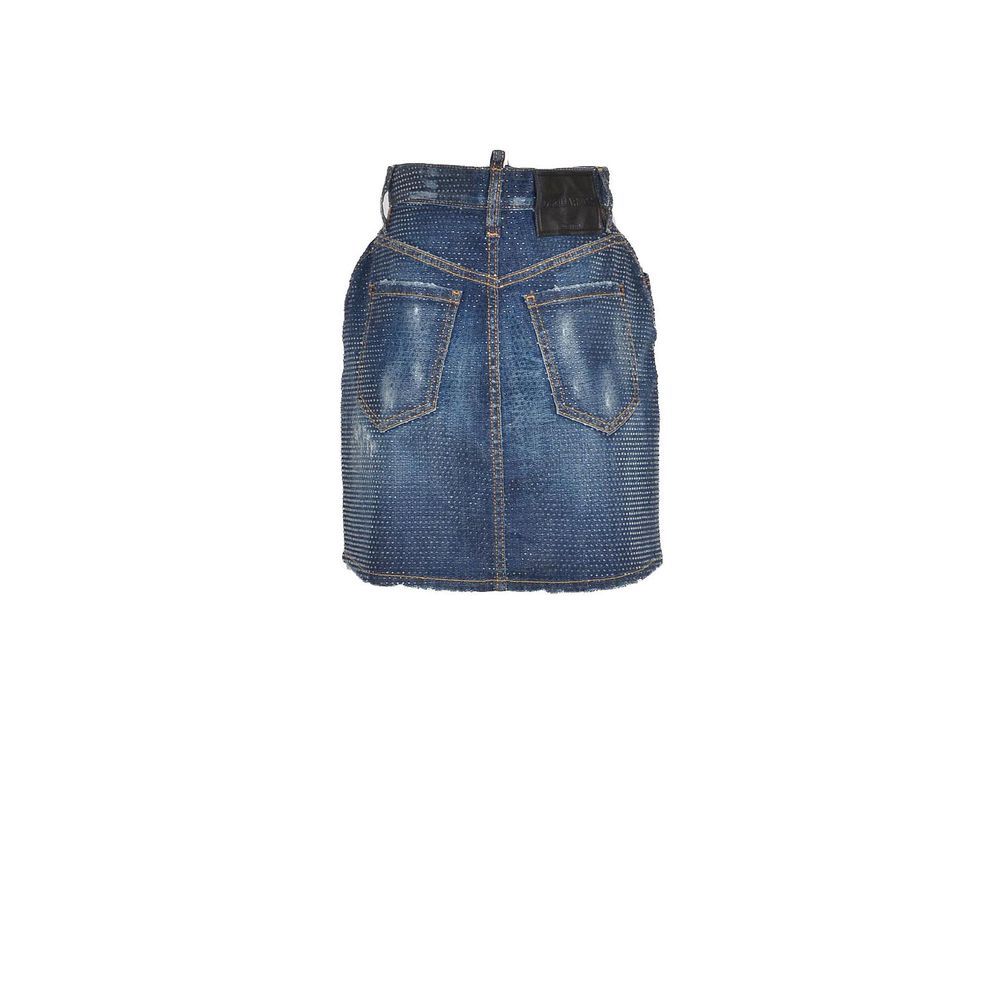 Dsquared² Blue Denim Skirt for Women - Elegant & Versatile