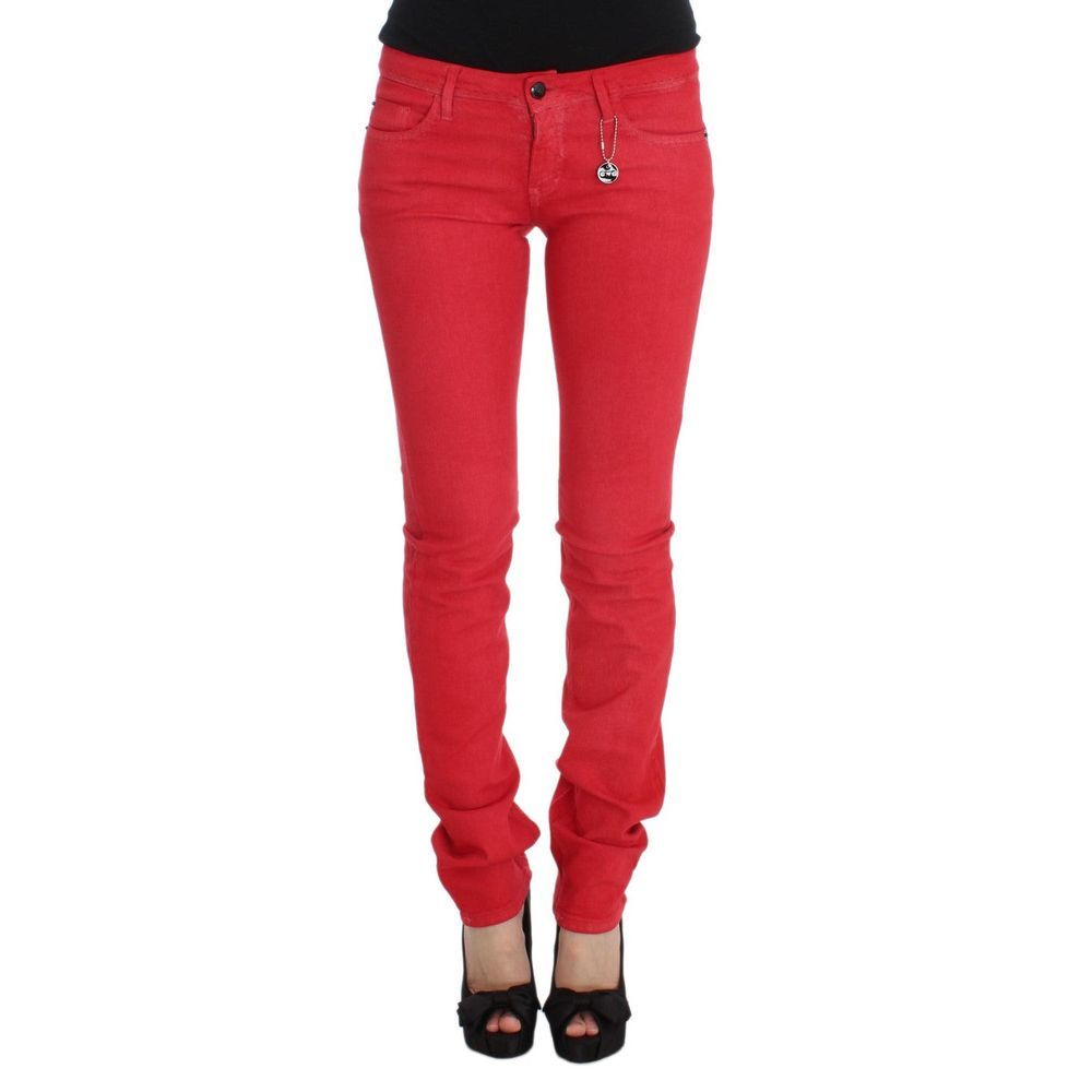 Costume National Multicolor Cotton Skinny Jeans - W31