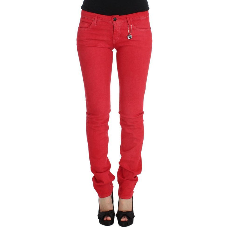 Costume National Multicolor katoenen skinny jeans