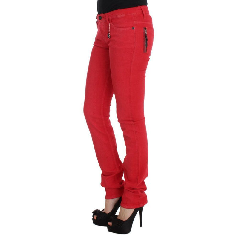 Costume National Multicolor katoenen skinny jeans
