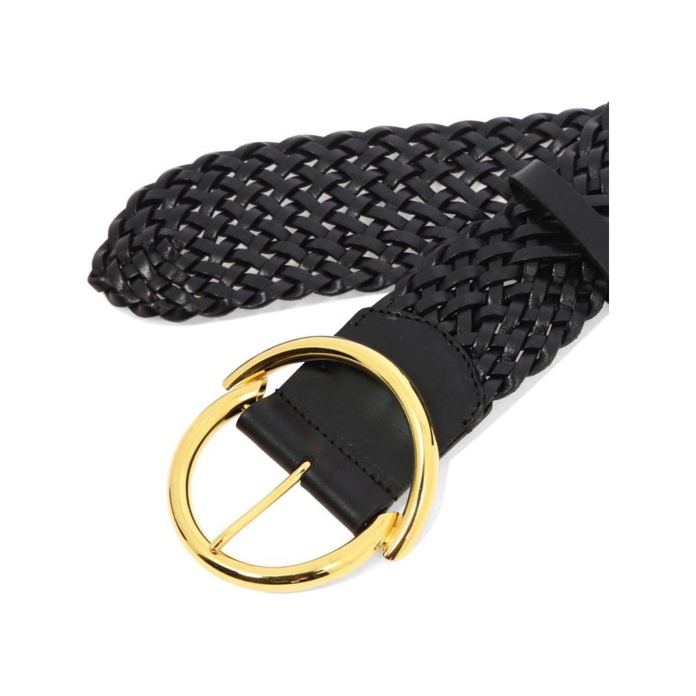 Ceinture standard Etro en cuir noir