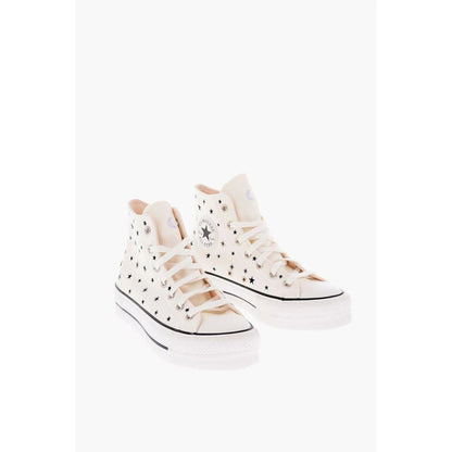 Baskets montantes Converse en toile noire et blanche