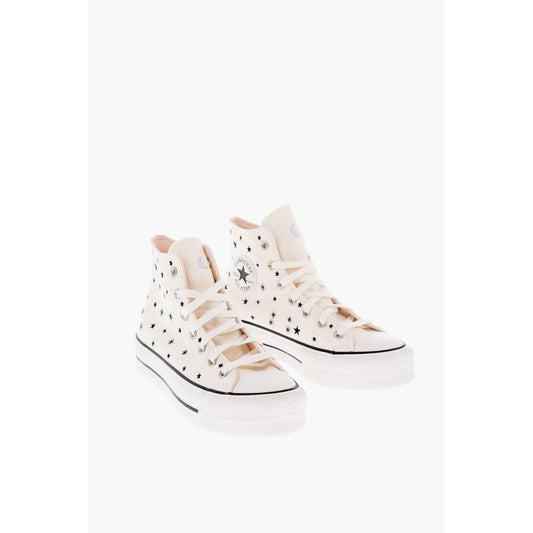 Baskets montantes Converse en toile noire et blanche