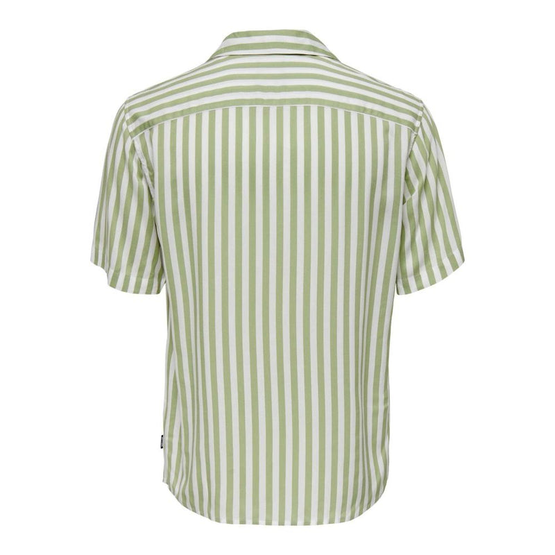 Tweekleurig katoenen overhemd van Only &amp; Sons