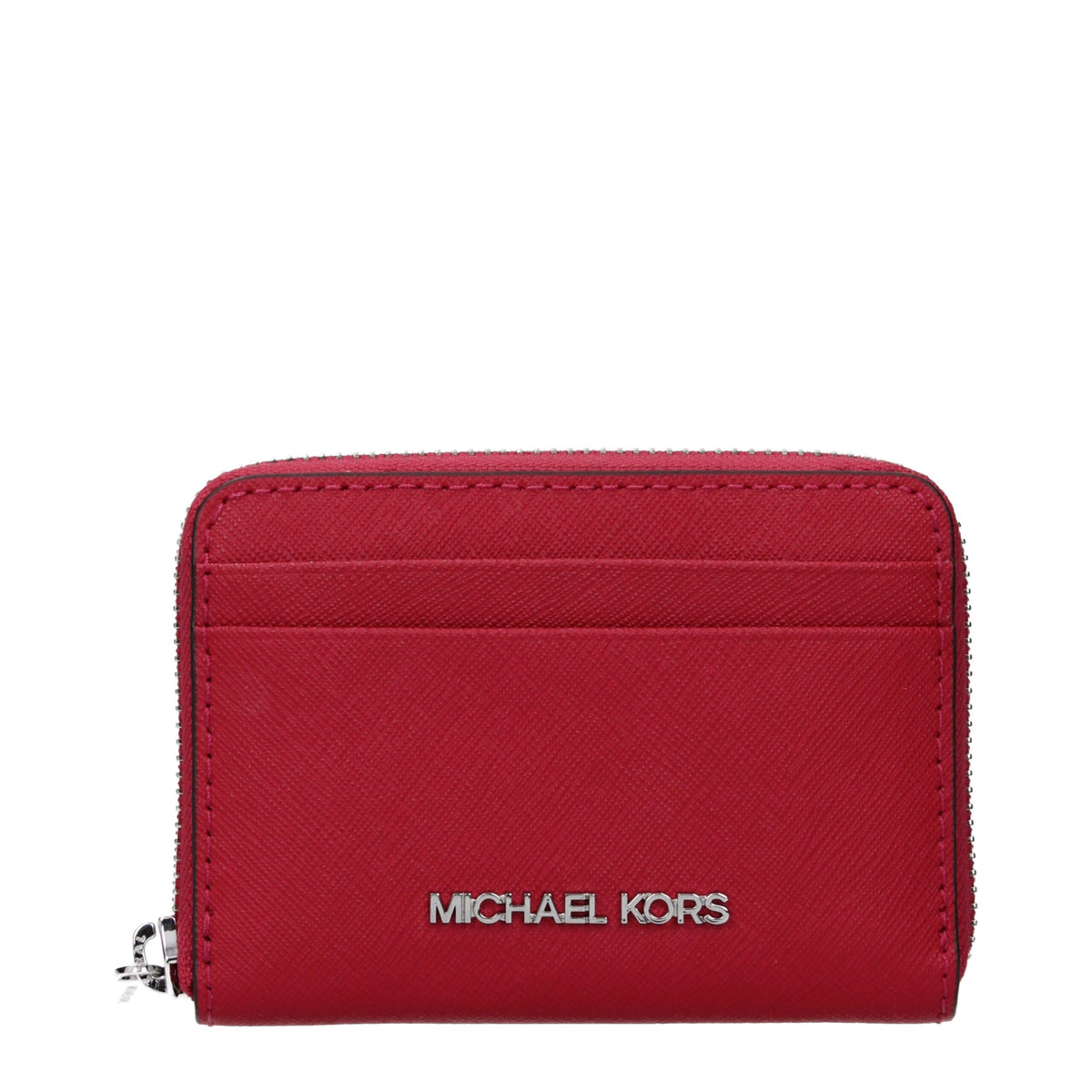 Michael Kors Red Leather Cardholder - Élégant et Pratique