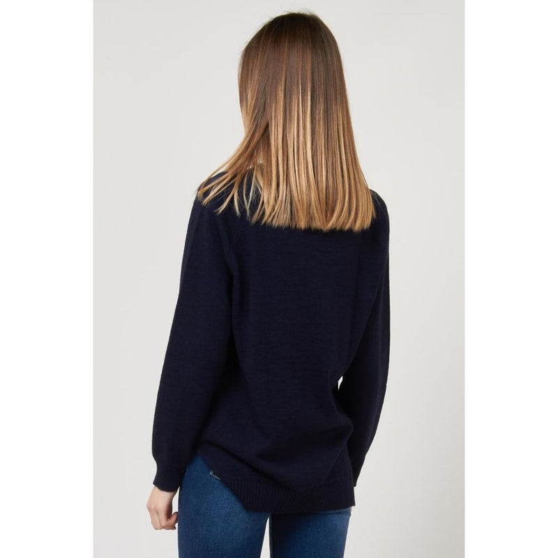 Gas Blue Marabou Sweatshirt - Élégance et Confort