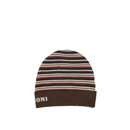 Missoni bruine wollen muts