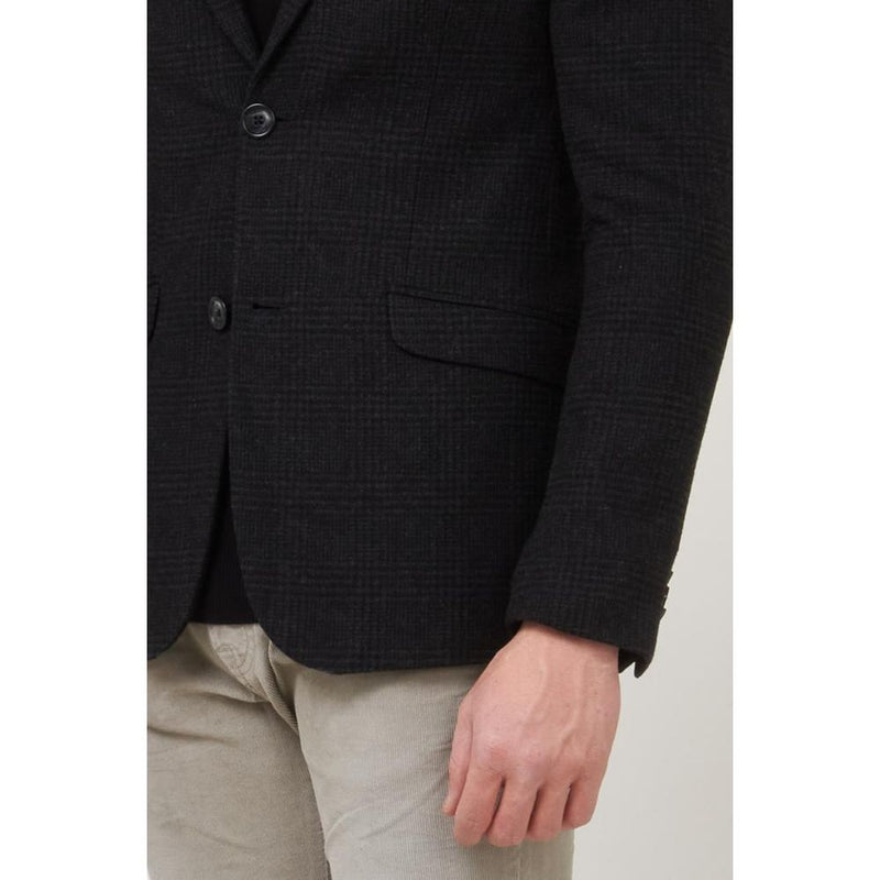 Gas Zwarte Polyester Blazer