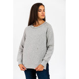 Gas Gray Cotton Sweatshirt - Urban Chic Style