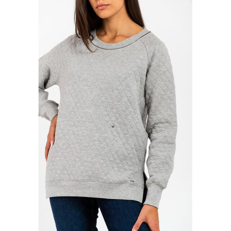 Gas Gray Cotton Sweatshirt - Urban Chic Style