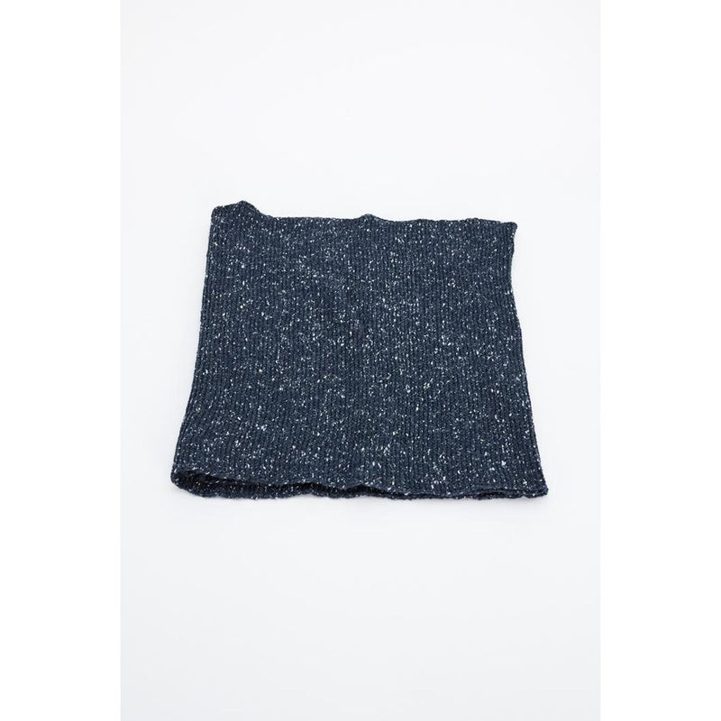 Gas Blue Marabou Scarf - Luxe Blend for Stylish Comfort