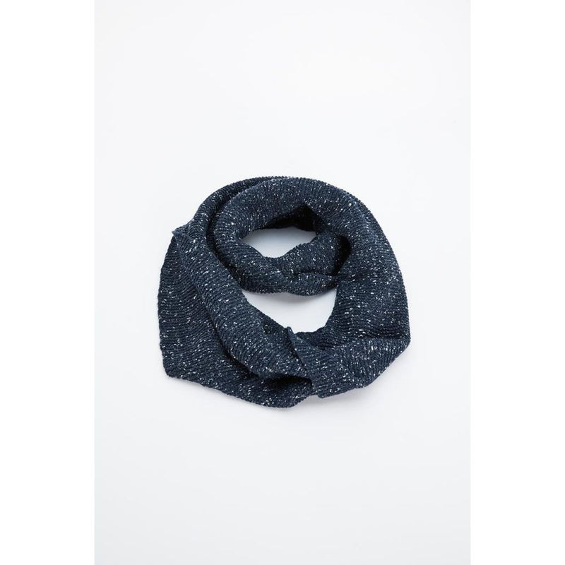 Gas Blue Marabou Scarf - Luxe Blend for Stylish Comfort