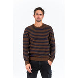 Gas Red Marabou Sweatshirt - Bold Style for Modern Men