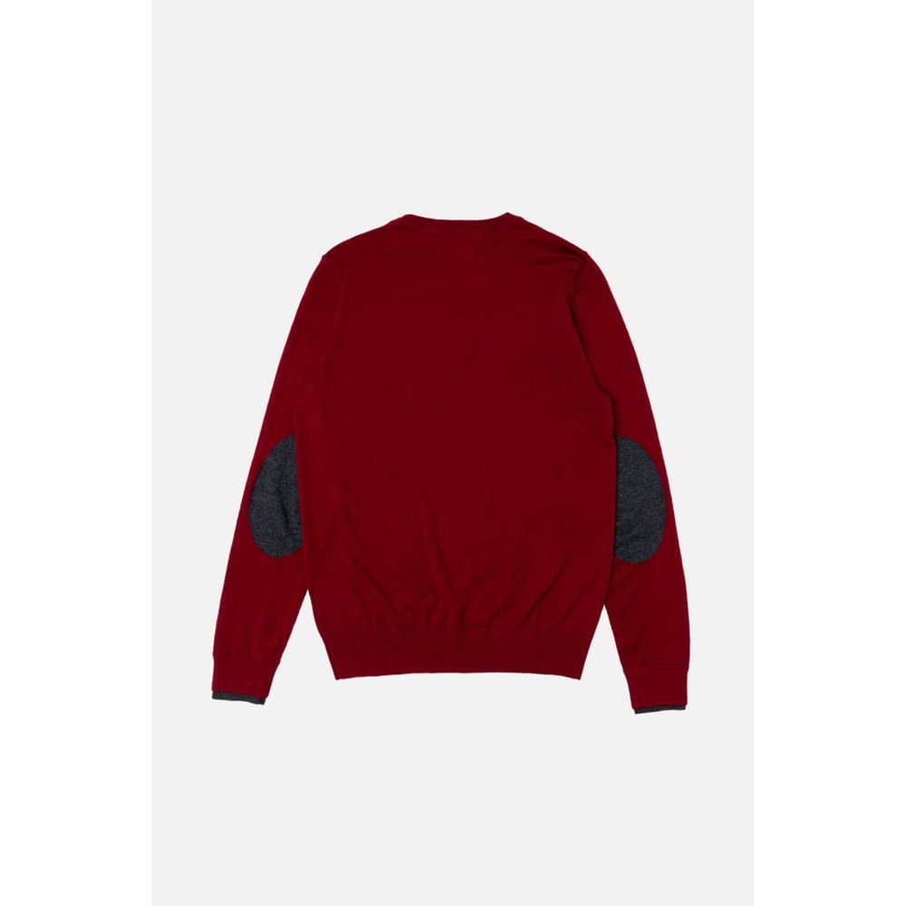 Gas Red Cashmere Sweater - Luxury Comfort for Men