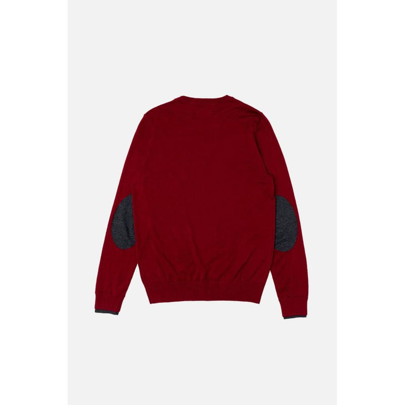 Gas Red Cashmere Sweater - Luxury Comfort for Men