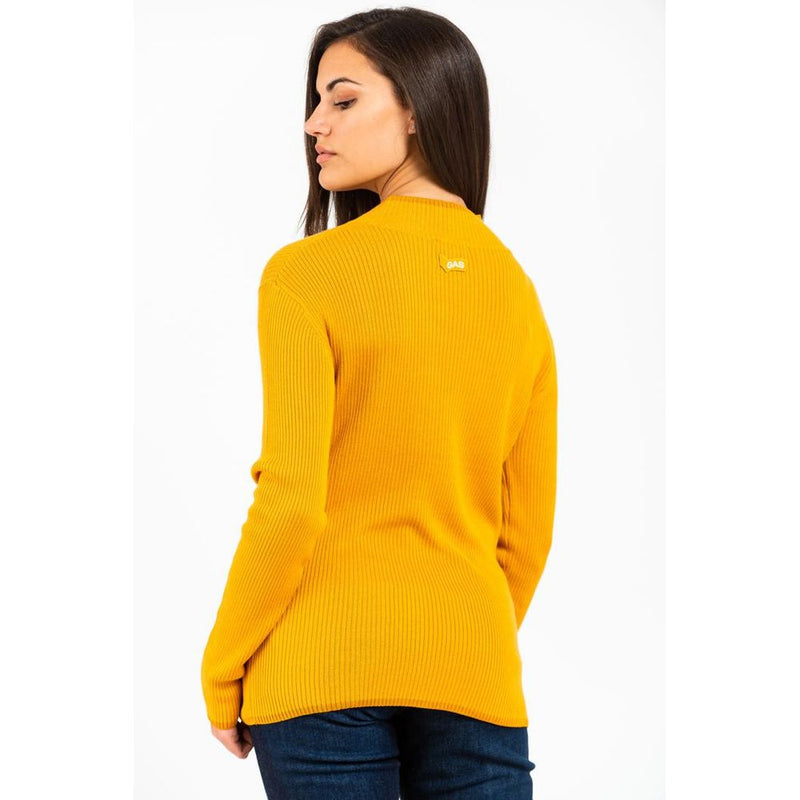 Gas Yellow Wool Sweatshirt - Women's XL