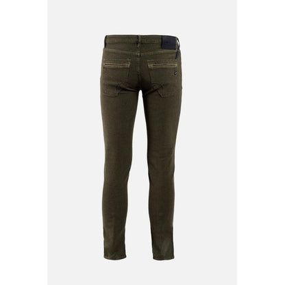 Pantalon décontracté en coton marron Gas