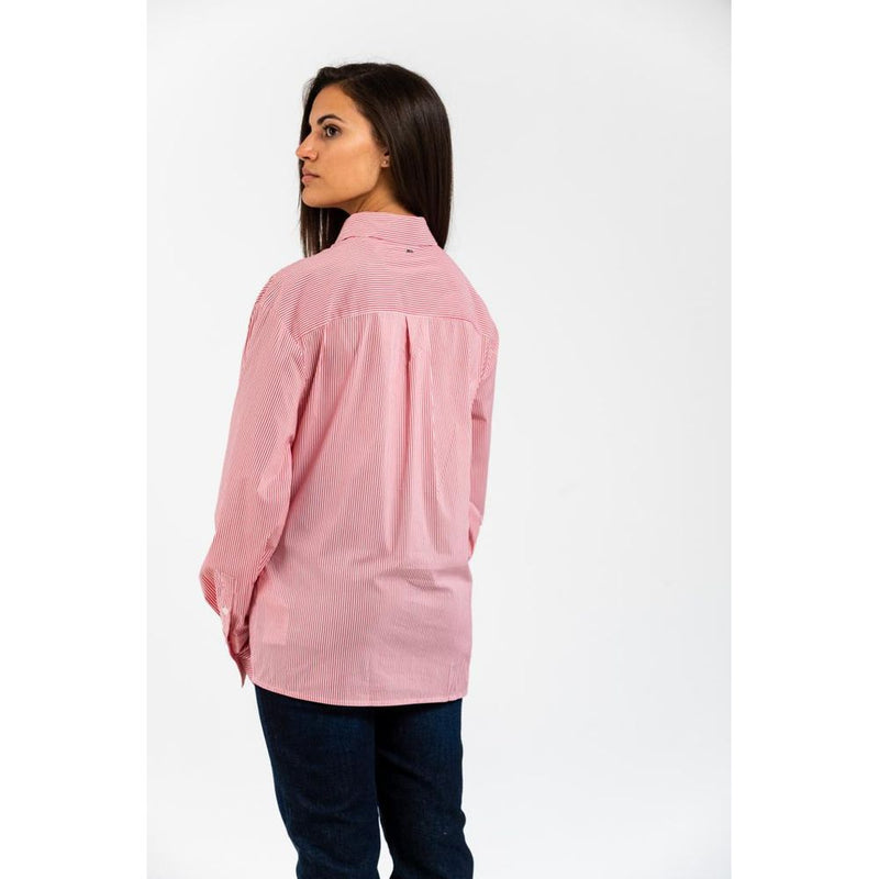 Gas Red Cotton Shirt - Stylish and Comfortable Women's Wear