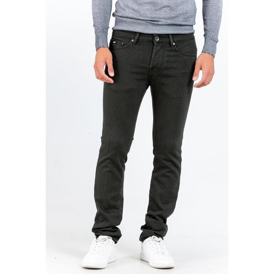 Gas Groene Katoenen Slim Fit Jeans