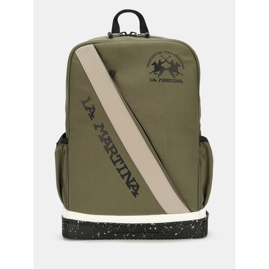 Sac à dos en toile bicolore La Martina