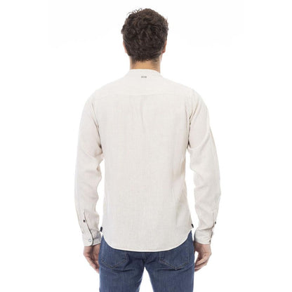 Baldinini Trend Wit Rayon T-shirt met lange mouwen