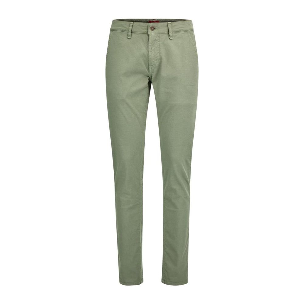 Guess Green Rock Cotton Casual Pants for Men
