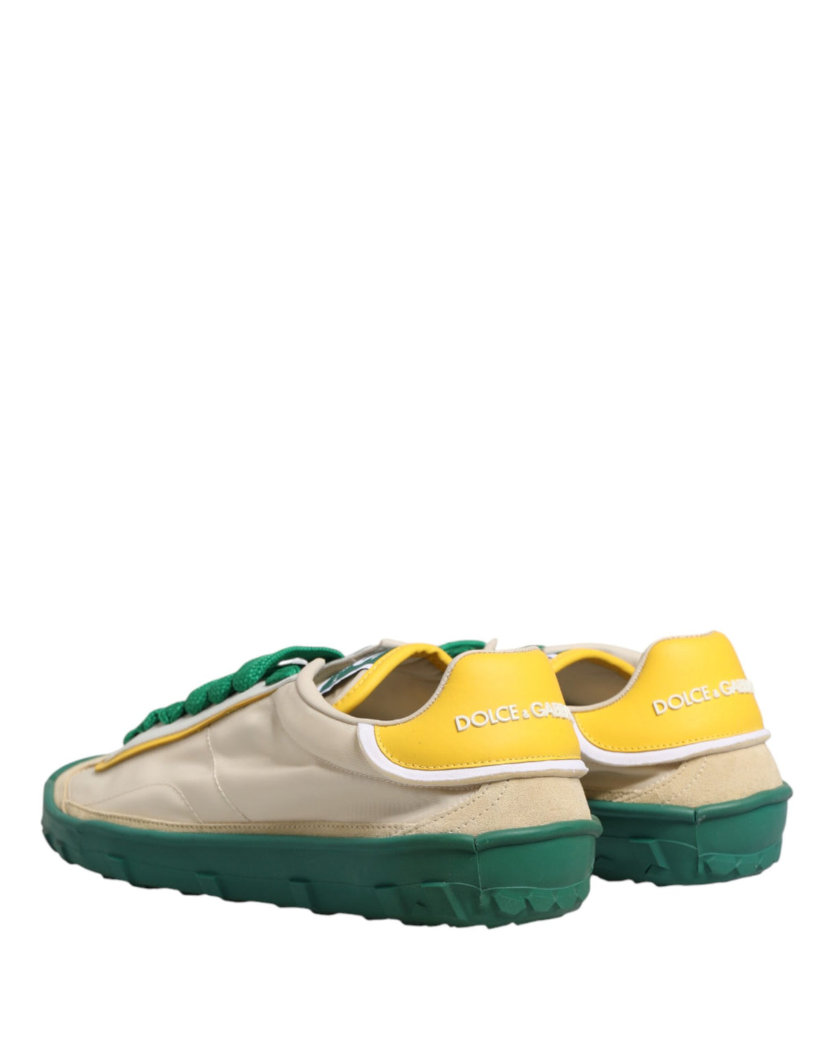 Chaussures Baskets Dolce & Gabbana Old Runner Lacets Multicolore