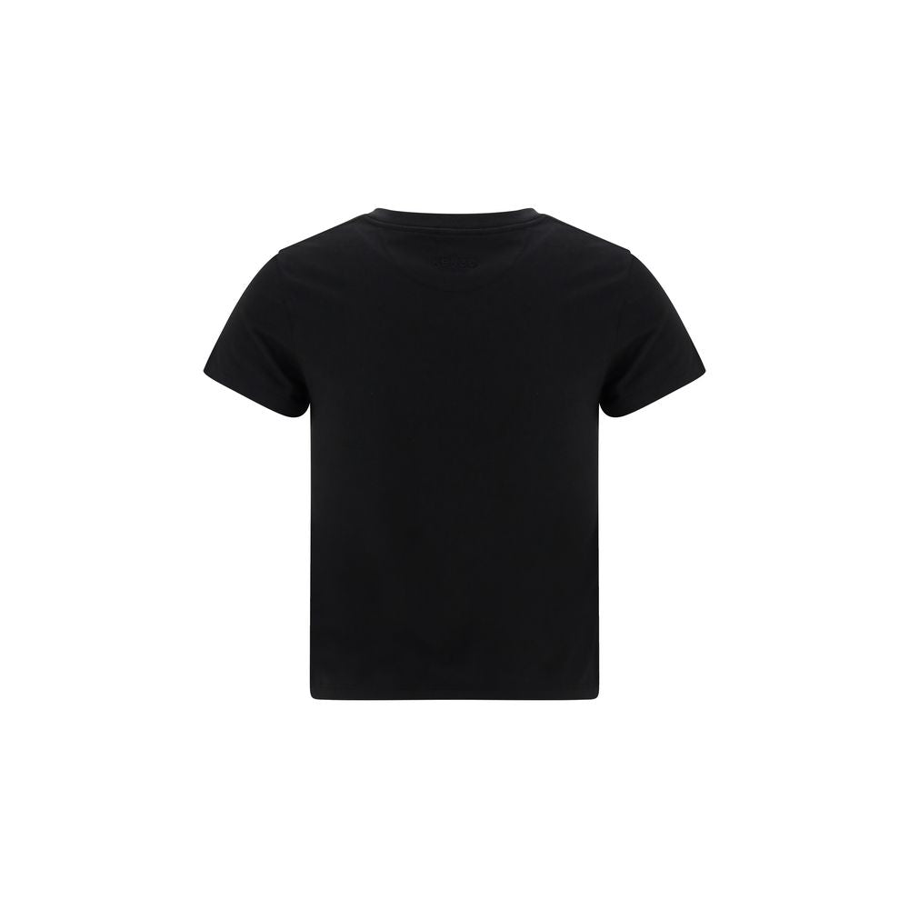 Kenzo Black Cotton T-Shirt with Wild Tiger Design