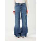 Liu Jo Blue Cotton Flared Jeans for Women - Trendy & Comfortable