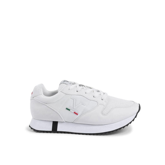 Baskets de sport 19V69 Italia en cuir artificiel blanc