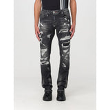 Philipp Plein Gray Denim Slim Fit Jeans for Men