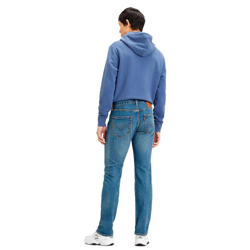 Levi's blauwe katoenen jeans met rechte pijpen