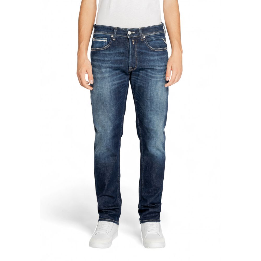 Replay Blue Cotton Jeans Denim
