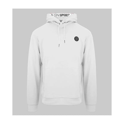 Plein Sport wit katoenen sweatshirt