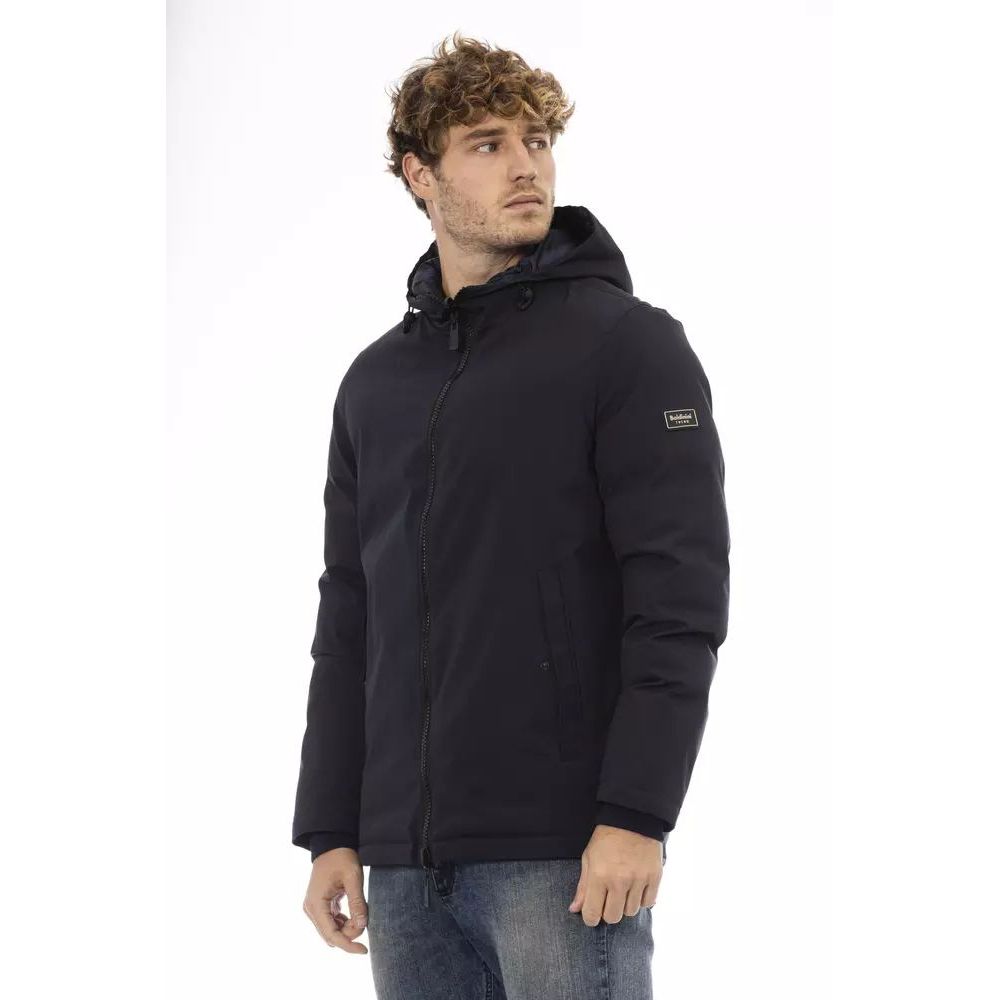 Baldinini Trend blauwe polyester shelljas