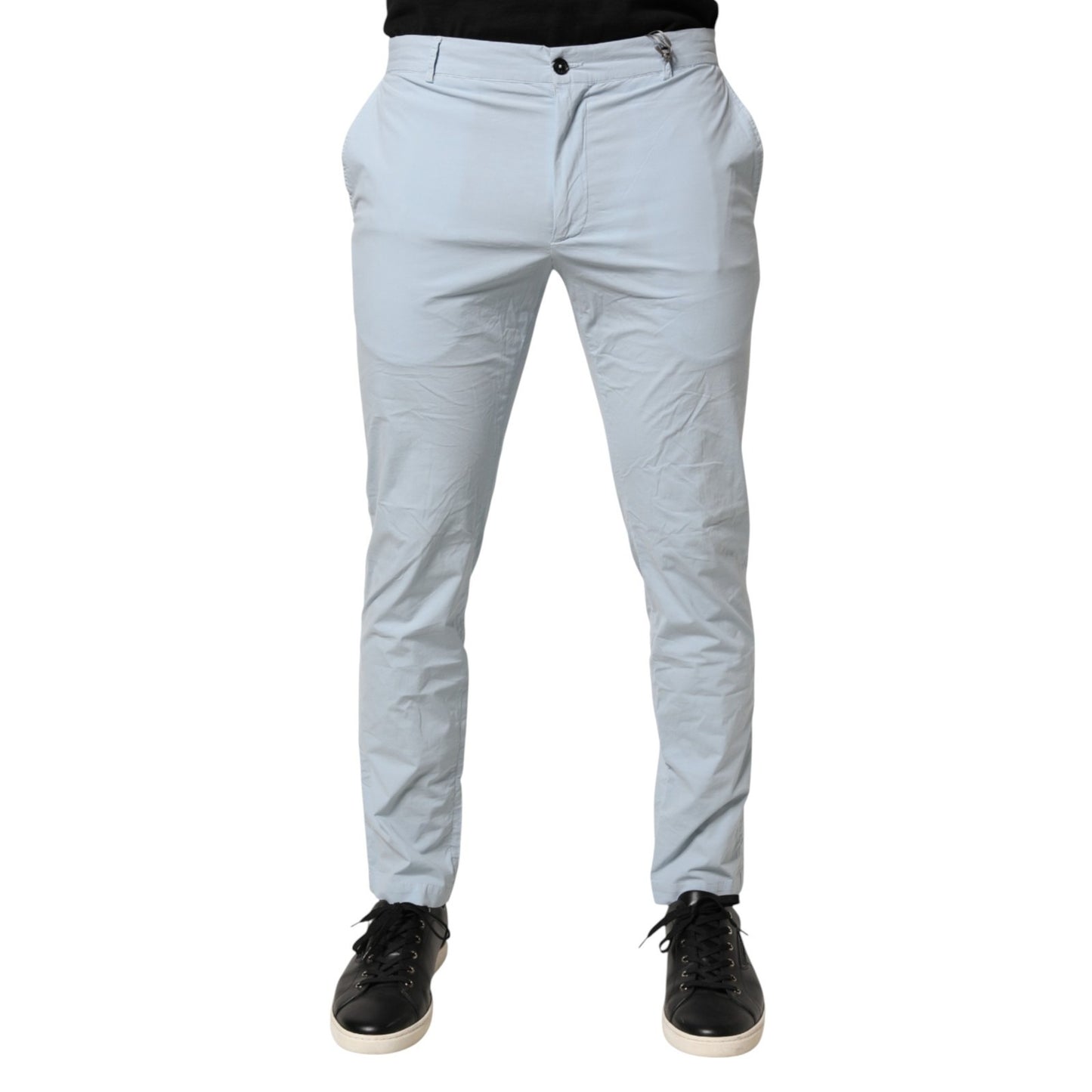 Daniele Alessandrini Lichtblauwe Skinny Nette Broek