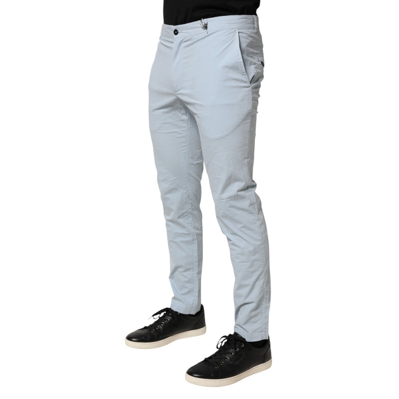 Daniele Alessandrini Lichtblauwe Skinny Nette Broek