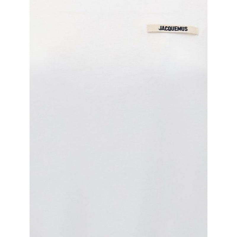 Jacquemus White Cotton T-Shirt for Women - Slim Fit & Versatile