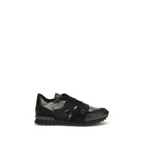 Valentino Garavani Black Lamb Ovis Aries Athletic Sneakers