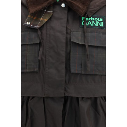 Manteau en coton marron Barbour