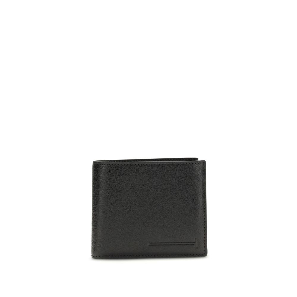 Portefeuille Tom Ford Bos Taurus en cuir de veau noir