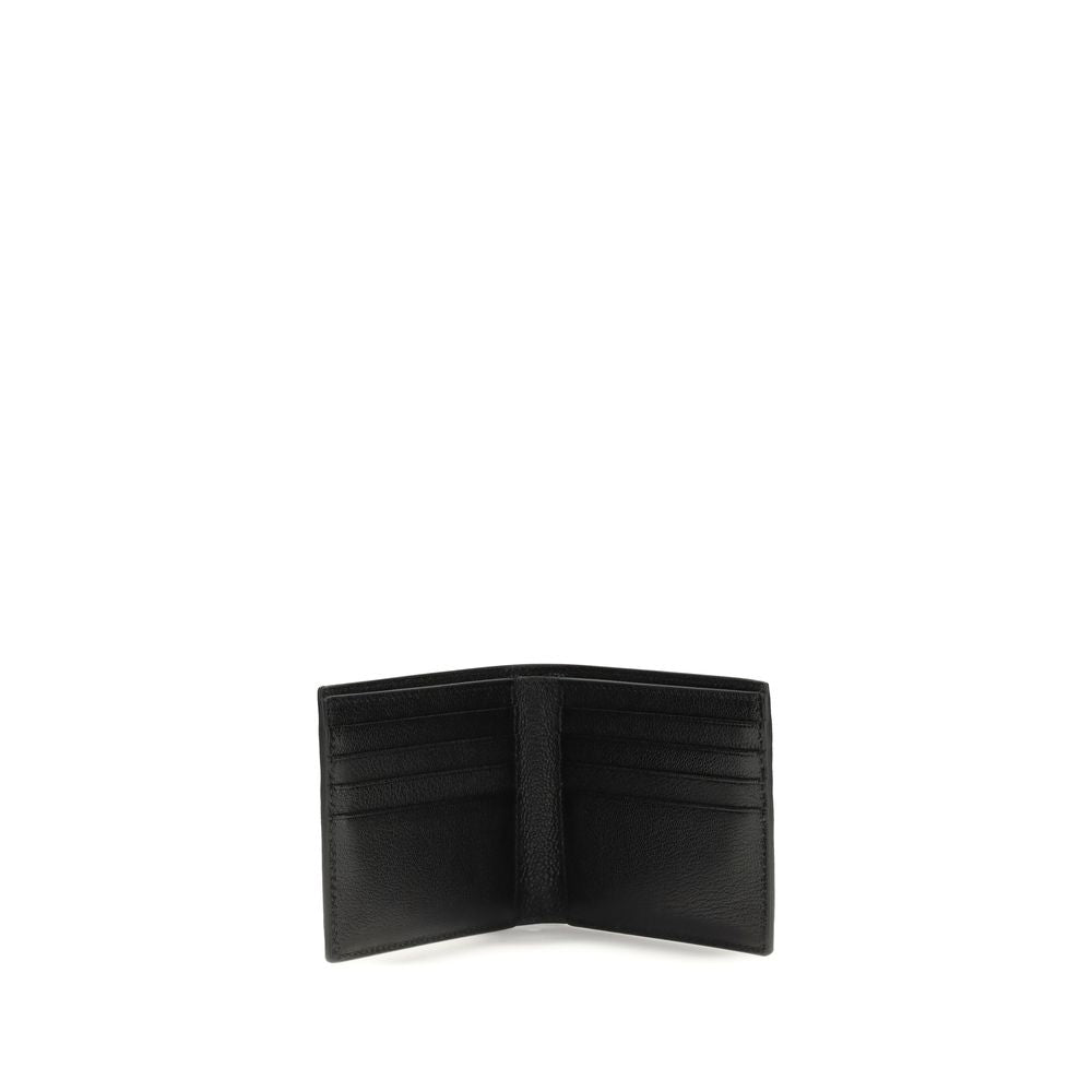 Portefeuille Tom Ford Bos Taurus en cuir de veau noir