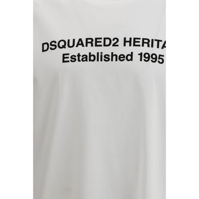 Dsquared² wit katoenen T-shirt