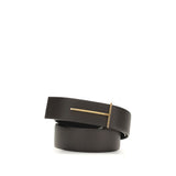Ceinture Tom Ford Bos Taurus Regular en cuir de veau marron