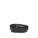 Ceinture Tom Ford Bos Taurus Regular en cuir de veau bleu