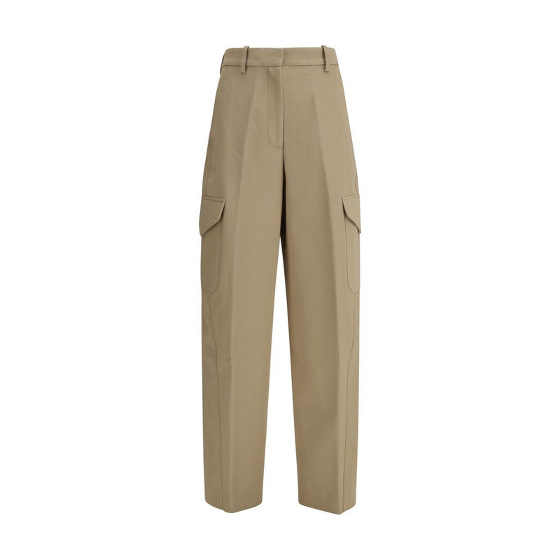 Givenchy Beige Cotton Cargo Pants - Stylish Urban Essential