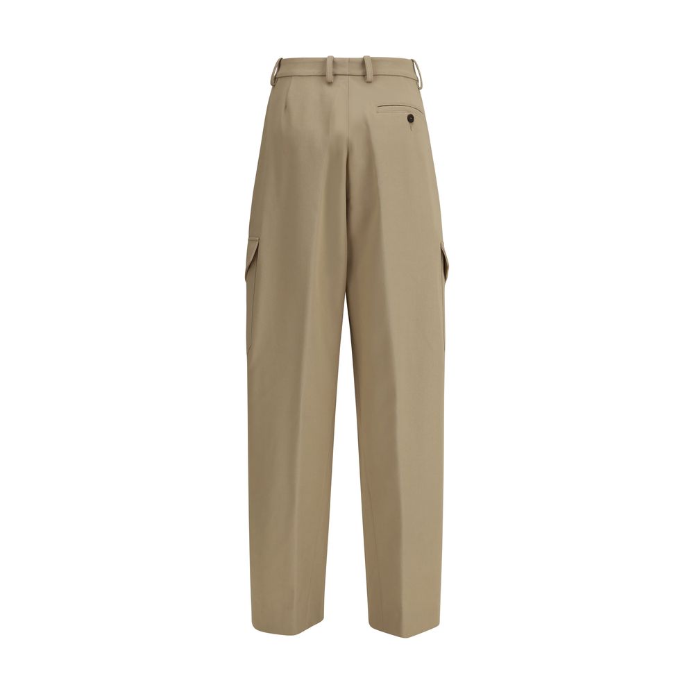 Givenchy Beige Cotton Cargo Pants - Élégance Urbaine Contemporaine
