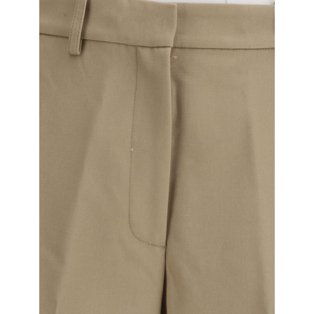 Givenchy Beige Cotton Cargo Pants - Élégance Urbaine Contemporaine