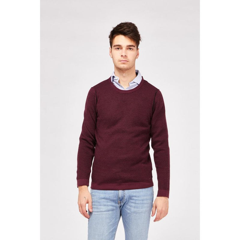 Gas Bordeaux Wollen Sweatshirt