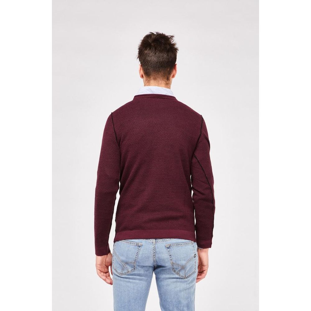Gas Bordeaux Wollen Sweatshirt